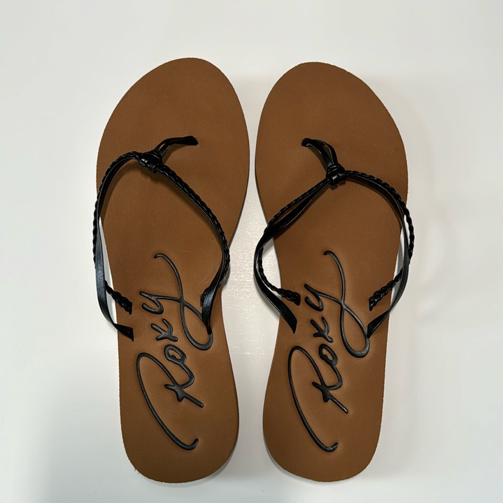 Roxy Sandals, Women’s size 7, Black